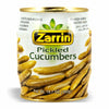 Zarrin pickled Cucumbers Cornichons 19.7 OZ - Shiraz Kitchen