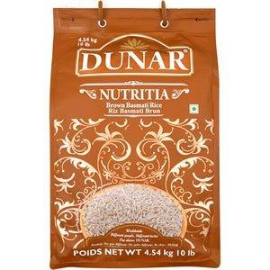 Dunar Basmati Rice Brown 10lb - Shiraz Kitchen
