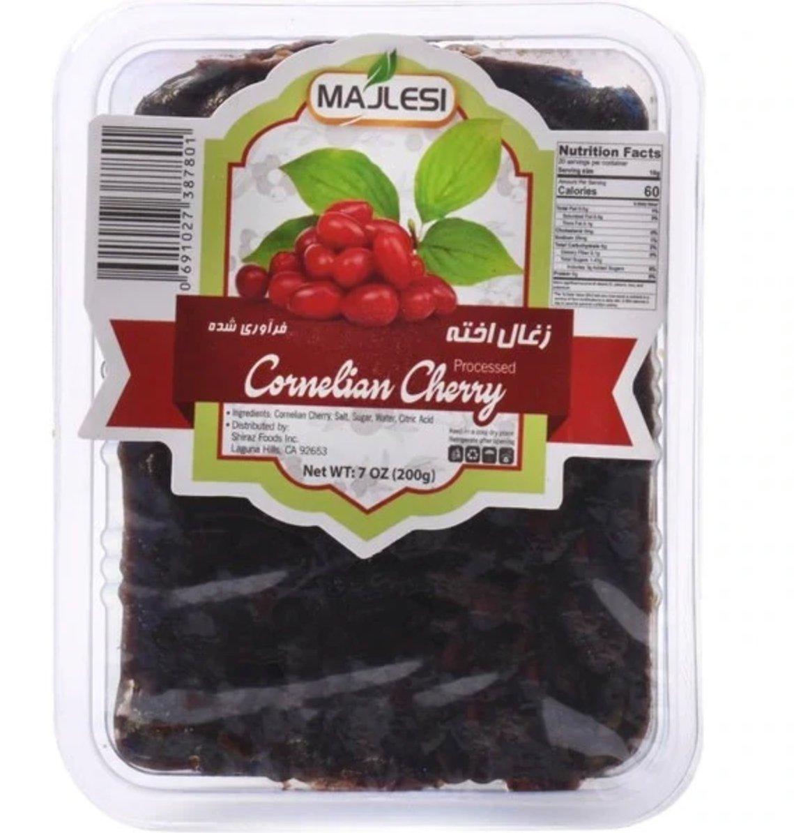 Majlesi Cornelian Cherry Processed 7 oz - Shiraz Kitchen