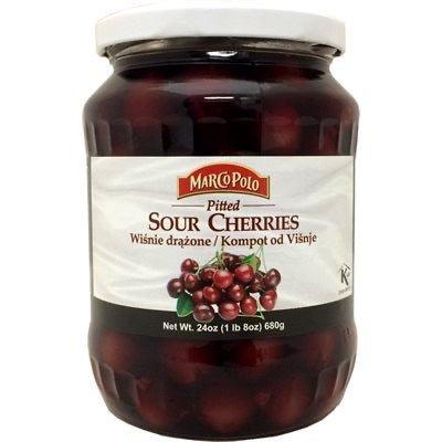 Marco Polo Pitted Sour Cherries 24 oz (680g) - Shiraz Kitchen