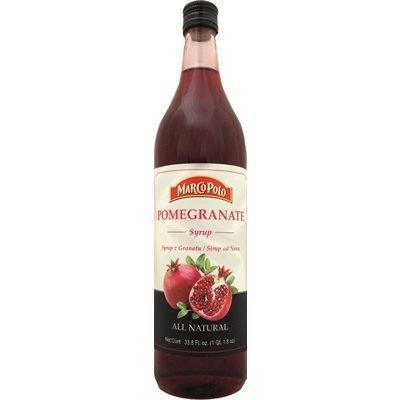 MARCO POLO Pomegranate Syrup 1L (33.8oz) bottle - Shiraz Kitchen