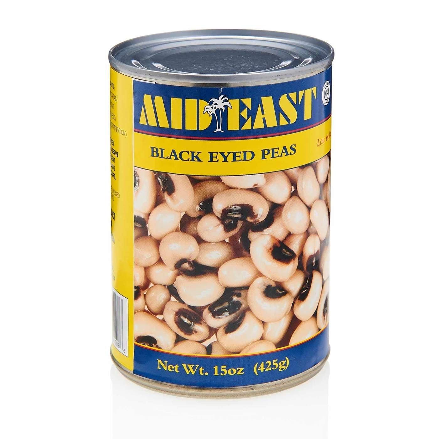 MidEast Black Eyed Peas 15.5 oz - Shiraz Kitchen