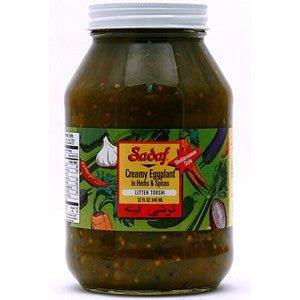 Sadaf Creamy Eggplant - Litteh Torshi 32fl.OZ - Shiraz Kitchen