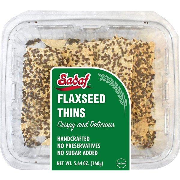 Sadaf Handcrafted Flaxseed Thins - 5.64 oz - Shiraz Kitchen