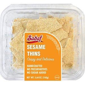 Sadaf Handcrafted Sesame Thins - 5.64 oz - Shiraz Kitchen