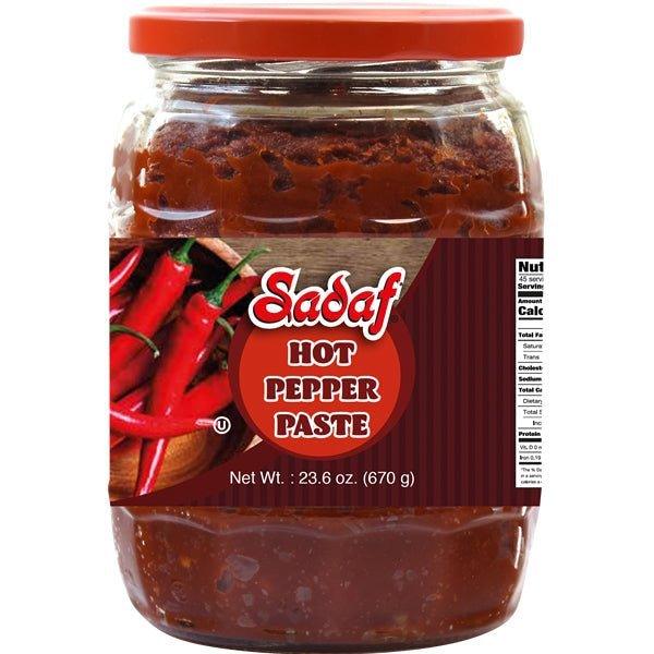 Sadaf Hot Pepper Paste 23.6 oz - Shiraz Kitchen
