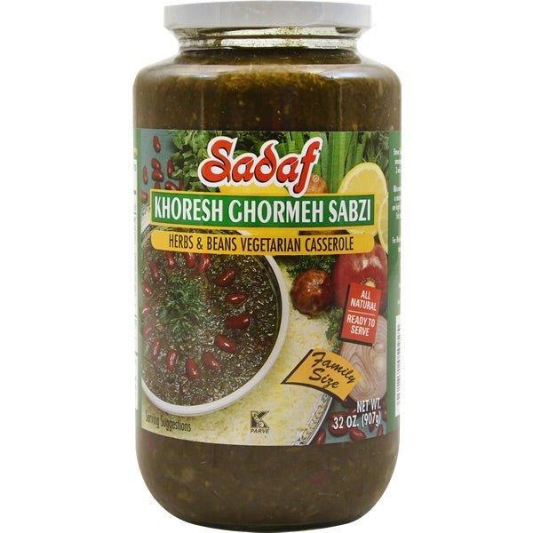 Sadaf Khoresh Ghormeh Sabzi Herbs & Beans Casserole 32 OZ - Shiraz Kitchen