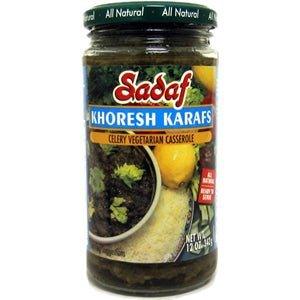 Sadaf Khoresh Karafs | Celery Stew in Jar - 12 oz. - Shiraz Kitchen