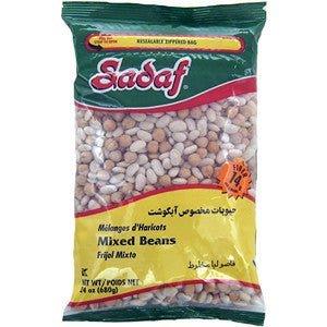 Sadaf Mixed Beans 24 OZ - Shiraz Kitchen