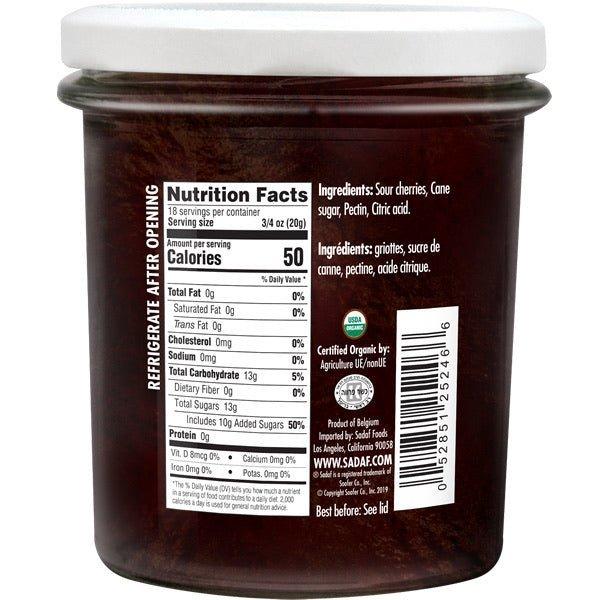 Sadaf Sour Cherry Jam | Organic 13 oz. - Shiraz Kitchen