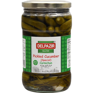 Delpazir Pickled Cucumber (Special) Cornichon 650g