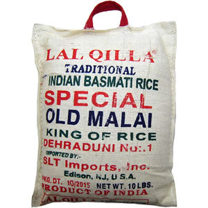 Lal Qilla Basmati Rice 10LB