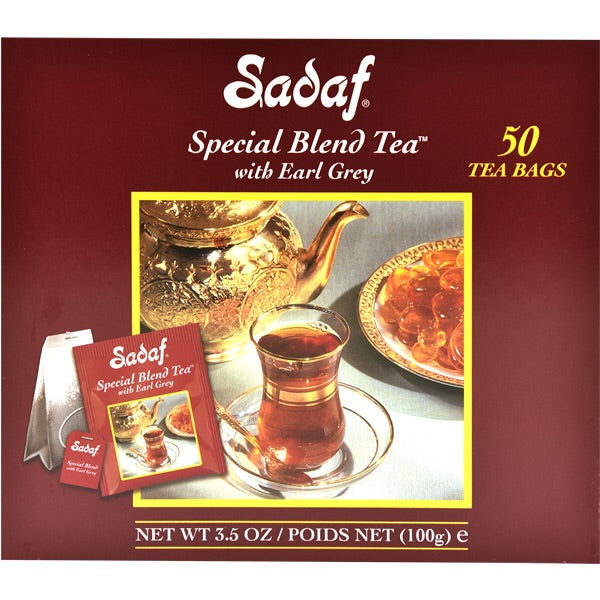 Sadaf Special Blend Tea Earl Grey 50 Tea Bags