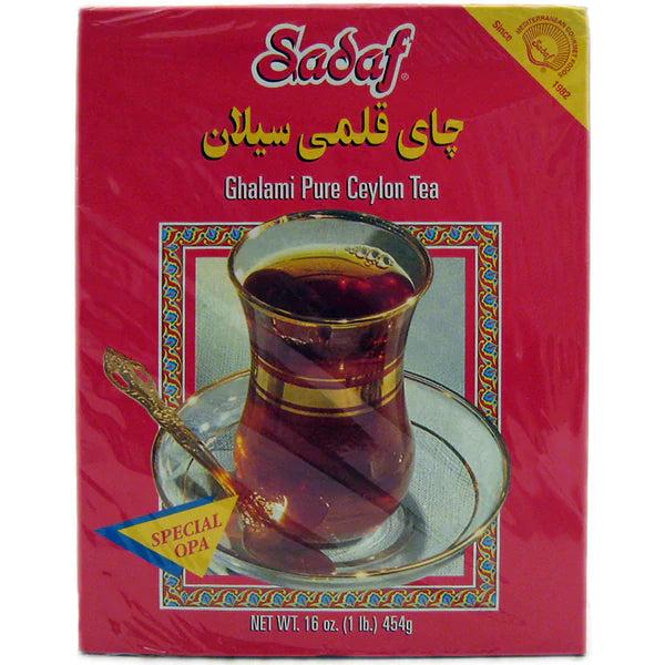 Sadaf Ghalami Pure Ceylon Tea 16 oz
