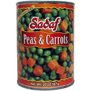 Sadaf Peas & Carrots 20 fl.oz.