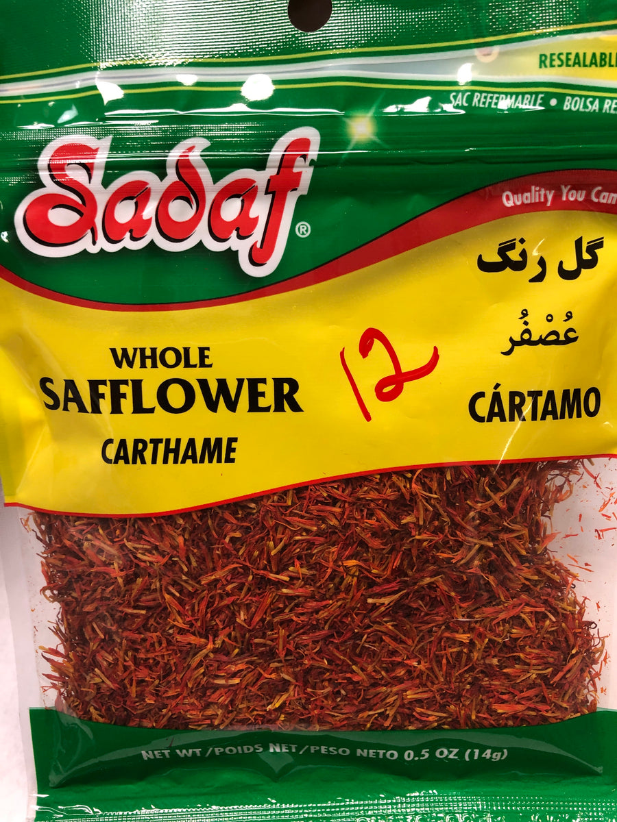 Sadaf Whole Safflower 0.5oz