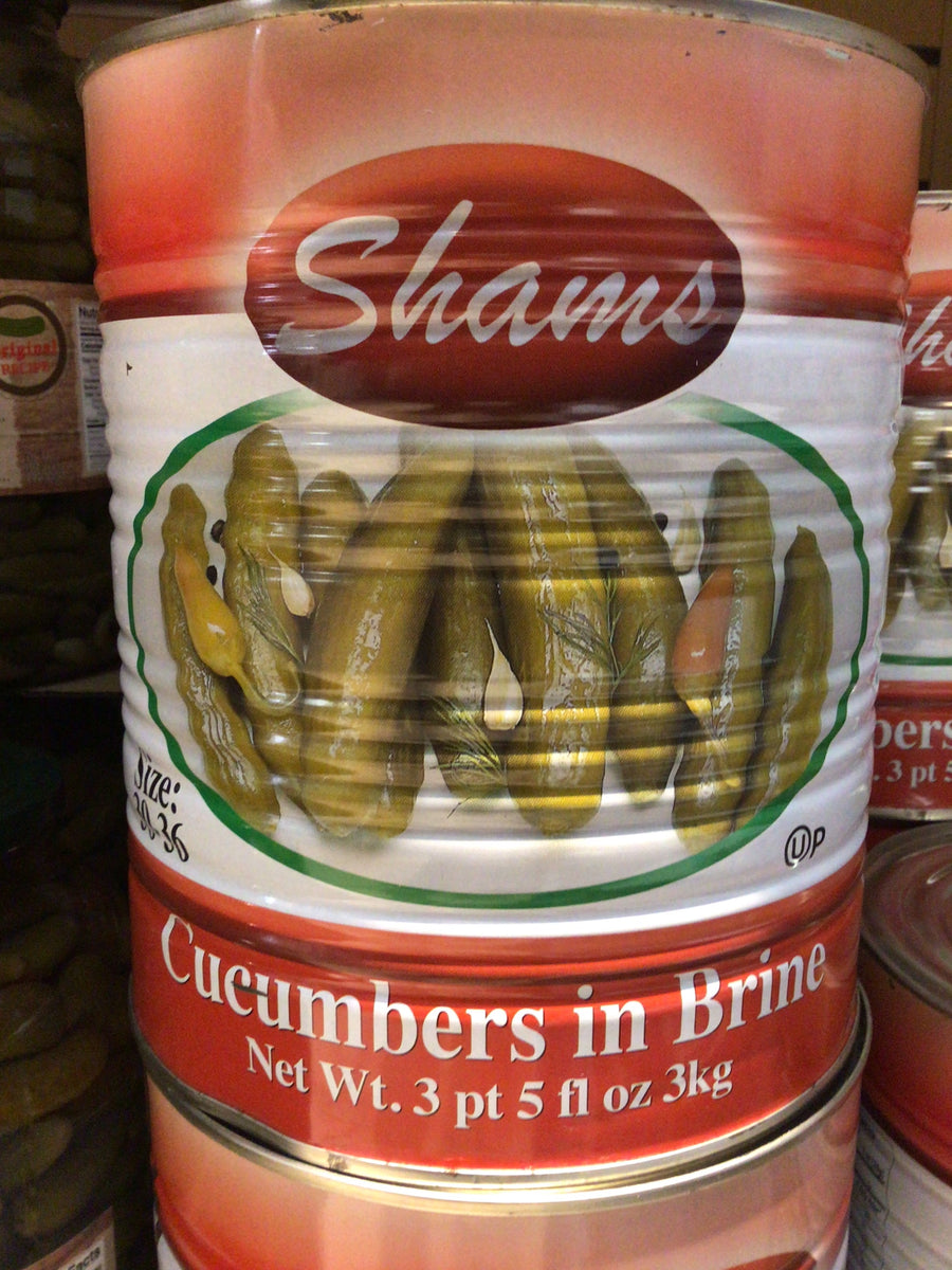 Shams Cucumbers in Brine 3 kg (Red)