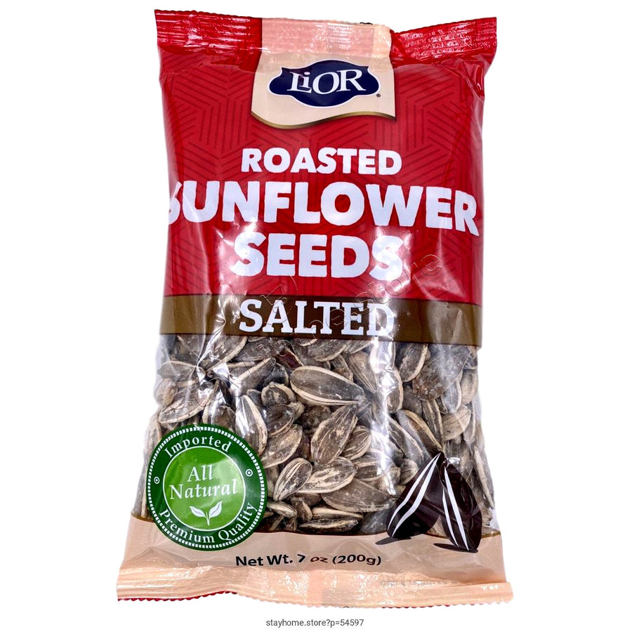 Lior Roasted Sunflower Seeds SALTED  7oz