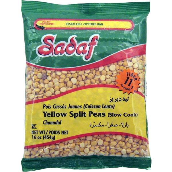 Yellow Split Peas - Slow Cook Sadaf 16 OZ